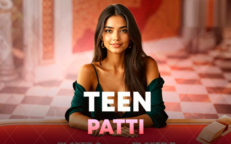 Play the popular Teen Patti game at Melbet.